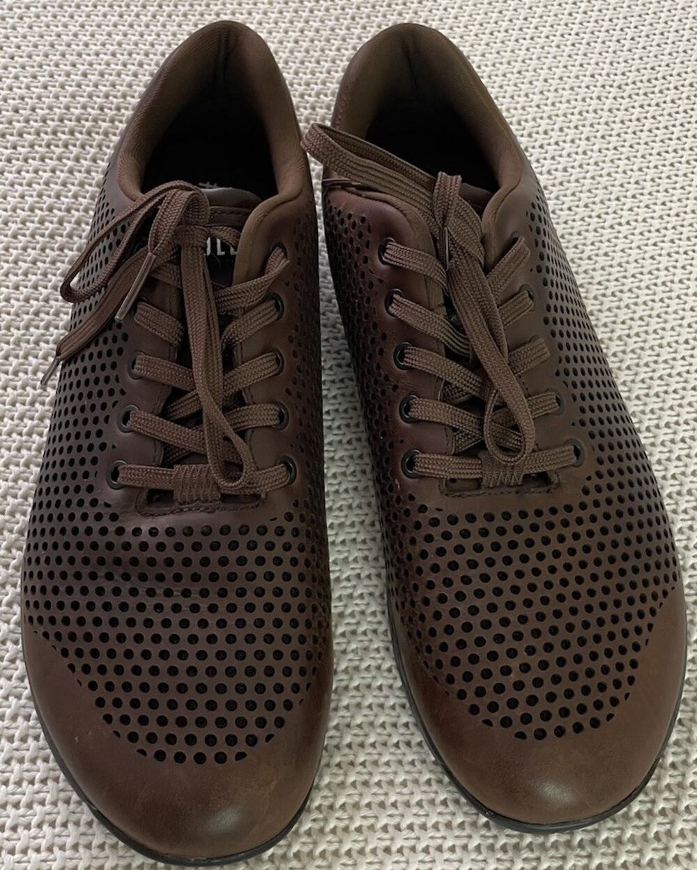 Nobull Perforated Leather Trainer Men's Athletic Gym Shoes Sneakers Size 13